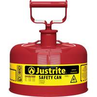 Bidons s&eacute;curitaires, Type I, Acier, 1 gal. US, Rouge, Homologu&eacute; FM/List&eacute; UL/ULC Advanced Consulting and Training Ltd.