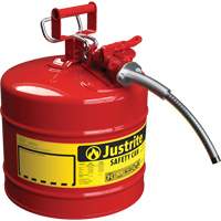 Bidons s&eacute;curitaires AccuFlow, Type II, Acier, 1 gal. US, Rouge, Homologu&eacute; FM/List&eacute; UL/ULC Advanced Consulting and Training Ltd.