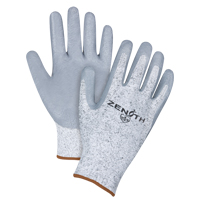 Gants &eacute;lastiques sans coutures r&eacute;sistants &agrave; la coupe, Taille Grand/9, Calibre 13, Rev&ecirc;tement Nitrile, Enveloppe en PEHP, ANSI/ISEA 105 niveau 2/EN 388 niveau 3 Advanced Consulting and Training Ltd.