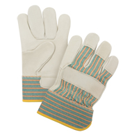 Abrasion-Resistant Fitter's Gloves, Medium, Grain Cowhide Palm Advanced Consulting and Training Ltd.