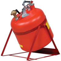 Laboratory Safety Can with Faucet, Type I, Steel, 5 US gal., Red, FM Approved Advanced Consulting and Training Ltd.