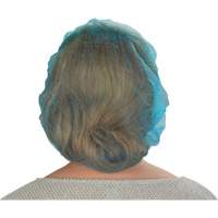 Non-Woven Bouffant Caps, Polypropylene, 21"/Large, Blue Advanced Consulting and Training Ltd.