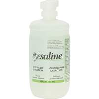 Saline Eyewash Bottles, Full Bottle, 16 oz. Advanced Consulting and Training Ltd.