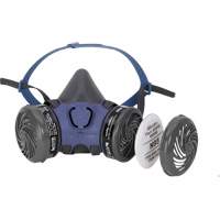 Respirateur &agrave; demi-masque 7000 pr&eacute;-assembl&eacute; pour la peinture pulv&eacute;ris&eacute;e/pesticides, &eacute;lastom&egrave;re/Thermoplastique, Moyen Advanced Consulting and Training Ltd.