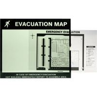 Evacuation Map Holder Clear Insert Advanced Consulting and Training Ltd.