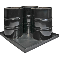Coquilles de d&eacute;versements Econo Spill Shells , 51" lo x 47" la x 5" h, Cap. de d&eacute;versement 36 gal. US Advanced Consulting and Training Ltd.