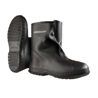 10" Black Overboots, PVC, Snap Closure, Fits Men's 6 - 7 Advanced Consulting and Training Ltd.