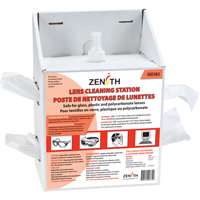 Disposable Lens Cleaning Station, Cardboard, 8" L x 5" D x 12-1/2" H Advanced Consulting and Training Ltd.