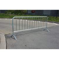 Barri&egrave;re portative, Emboîtables, 102" lo x 40" h, Argent Advanced Consulting and Training Ltd.