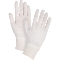 Gants d'inspection de poids moyen, Poly/coton, Poignet Poignet en tricot, Dames Advanced Consulting and Training Ltd.