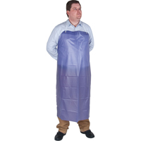 Tablier l&eacute;ger, Vinyle, 45" lo x 36" la, Bleu Advanced Consulting and Training Ltd.