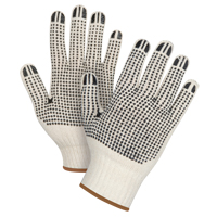Gants tricot&eacute;s de poids lourd &agrave; deux c&ocirc;t&eacute;s avec pois, Poly/coton, Deux c&ocirc;t&eacute;s, Calibre 7, Grand Advanced Consulting and Training Ltd.