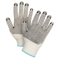 Heavyweight Double-Sided Dotted String Knit Gloves, Poly/Cotton, Double Sided, 7 Gauge, X-Large Advanced Consulting and Training Ltd.