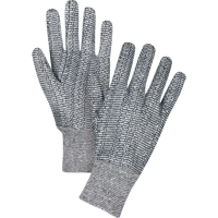 Jersey Gloves, X-Large, Salt & Pepper, Unlined, Knit Wrist Advanced Consulting and Training Ltd.