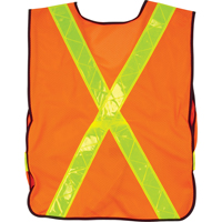 Veste de s&eacute;curit&eacute; d'usage standard, Orange haute visibilit&eacute;, Moyen, Polyester Advanced Consulting and Training Ltd.
