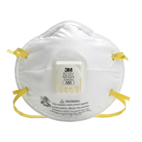 Respirateurs contre les particules 8210V, N95, Certifi&eacute; NIOSH Advanced Consulting and Training Ltd.