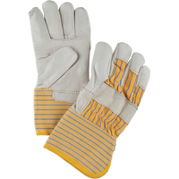 Abrasion-Resistant Winter-Lined Fitters Gloves, Large, Grain Cowhide Palm, Cotton Fleece Inner Lining Advanced Consulting and Training Ltd.