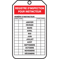 Inspection Tags, Plastic, 3-1/8" W x 5-7/8" H, French Advanced Consulting and Training Ltd.
