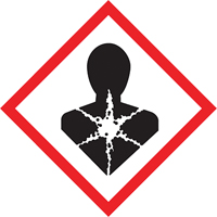 GHS Pictogram Labels, Vinyl, Sheet, 4" L x 4" W Advanced Consulting and Training Ltd.