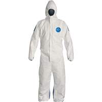Hooded Coveralls, 4X-Large, Blue/White, Tyvek&reg; 400 D Advanced Consulting and Training Ltd.