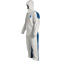 Hooded Coveralls, 4X-Large, Blue/White, Tyvek&reg; 400 D Advanced Consulting and Training Ltd.