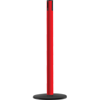 Syst&egrave;me Advance TensaBarrier - Poteau r&eacute;cepteur, Hauteur de 36", Rouge Advanced Consulting and Training Ltd.