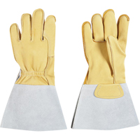 Gants pour monteur de lignes, Grand, Paume en Cuir fleur de vache, Doublure en Coton Advanced Consulting and Training Ltd.