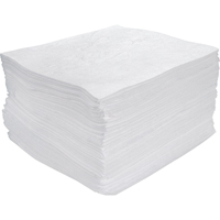 Premium Meltblown Sorbent Pads, Oil Only, 15" x 17", 30 gal. Absorbancy Advanced Consulting and Training Ltd.
