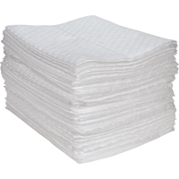 Premium Fine Fiber Sorbent Pads, Oil Only, 15" x 17", 30 gal. Absorbancy Advanced Consulting and Training Ltd.