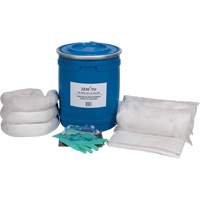 Trousse de lutte contre les d&eacute;versements de premi&egrave;re qualit&eacute; pour camion, Huile seulement, Baril, Absorbance de 10 gal. US Advanced Consulting and Training Ltd.