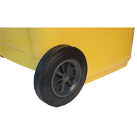 Contenant jaune mobile, Polyur&eacute;thane, 63 gallons/63 gal. US Advanced Consulting and Training Ltd.