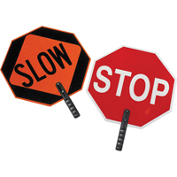 Panneau de signalisation &agrave; deux c&ocirc;t&eacute;s  Stop/Slow  Advanced Consulting and Training Ltd.