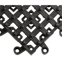 Tapis ErgoDeck avec crampons antid&eacute;rapants int&eacute;gr&eacute;s No 553, PVC, 1-1/2' la c, 1-1/2' lo, 7/8" &eacute;paisseur, Noir Advanced Consulting and Training Ltd.