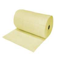 Rouleaux absorbants en fibres fines de calibre industriel, Lourd, 150' lo x 30" la, Absorption 70 gal. Advanced Consulting and Training Ltd.