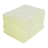 Premium Laminated (SMS) Sorbent Pads, Hazmat, 15" x 17", 25 gal. Absorbancy Advanced Consulting and Training Ltd.