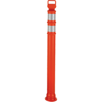 Poteaux d&eacute;lin&eacute;ateurs Ez-Grab, 42" h, Orange Advanced Consulting and Training Ltd.