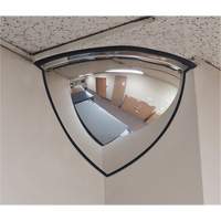Miroir en d&ocirc;me 90°, Quart de d&ocirc;me, Dessus ouvert, Diam&egrave;tre 20" Advanced Consulting and Training Ltd.