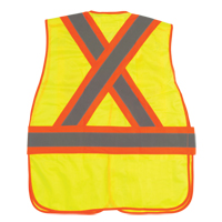 Veste d'arpenteur haute visibilit&eacute;, conforme &agrave; la CSA, Jaune lime haute visibilit&eacute;, Moyen, Polyester Advanced Consulting and Training Ltd.