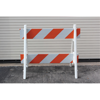 Barricades, A-Frame, 28.6" L x 40" H, Orange/White Advanced Consulting and Training Ltd.