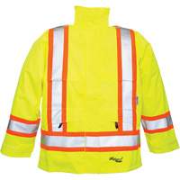 Manteaux 300 deniers Professional Journeyman, Polyester, Petit, Jaune lime haute visibilit&eacute; Advanced Consulting and Training Ltd.