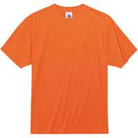 GloWear 8089 Non-Certified T-Shirt, Polyester, Small, High Visibility Orange Advanced Consulting and Training Ltd.