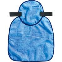 Tampon et voile pour le cou refroidissants pour casque de s&eacute;curit&eacute; Chill-Its 6717CT, Bleu Advanced Consulting and Training Ltd.