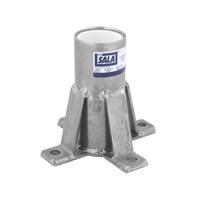 Base de potence pour collier de passage pour installation sur le plancher DBI-SALA Advanced Advanced Consulting and Training Ltd.