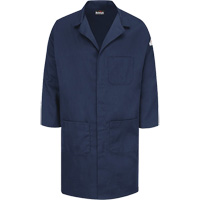 Excel FR&reg; ComforTouch&reg; Lab Coat, Cotton, Large, Navy Blue Advanced Consulting and Training Ltd.