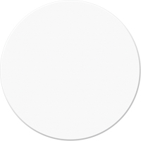 Armor Stripe Lean/5S Markers, Circle, 6" L x 6" W, White, Plastic Advanced Consulting and Training Ltd.