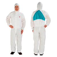 Protective Coveralls, 4X-Large, White, Polypropylene/SMS Advanced Consulting and Training Ltd.