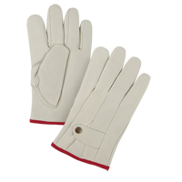 Gants de cordeur doubl&eacute;s pour l'hiver de premi&egrave;re qualit&eacute;, Petit, Paume Cuir fleur de vache, Doubleure Molleton Advanced Consulting and Training Ltd.