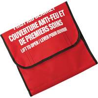 Dynamic Fire Blanket with Nylon Pouch Holder, Wool, 60"L x 71"W Advanced Consulting and Training Ltd.