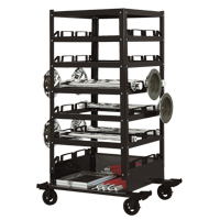 Six Tier Storage Cart, Steel Advanced Consulting and Training Ltd.
