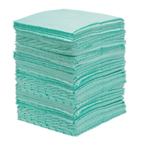 Premium Bonded Sorbent Pads, Hazmat, 15" x 18", 30 gal. Absorbancy Advanced Consulting and Training Ltd.
